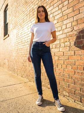 KanCan Going Up Black High Waist Skinny Jeans 11/29